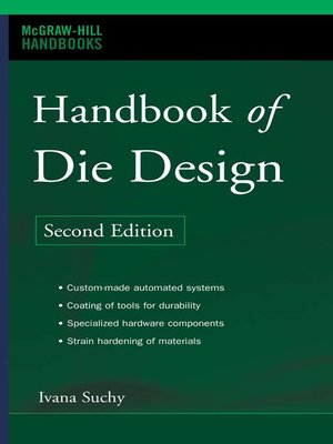 cover image of Handbook of Die Design